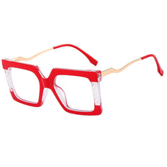 Colorful Frame Light Blocking Glasses - Eye Fatigue Relief & UV Glare Protection
