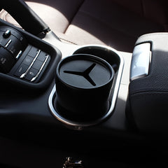 Car Trash Can With Lid Mini Auto Garbage Can Leakproof Vehicle Trash Bin