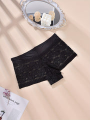 3 Pack Plus Size Lace High Rise Underwear Set