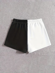 Colorblock Stretch Sleepwear Shorts