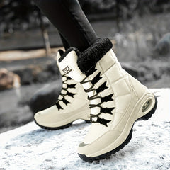 Waterproof Faux Fur Lined Snow Boots Women's Footwear