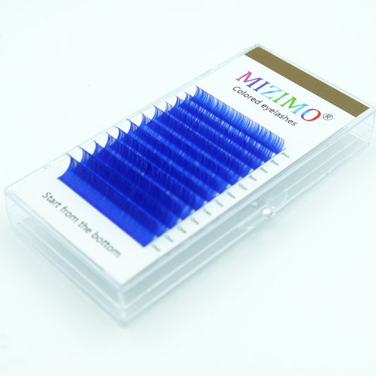 Purple Curl 8 15mm Lash Extensions Long Lasting False Eyelashes