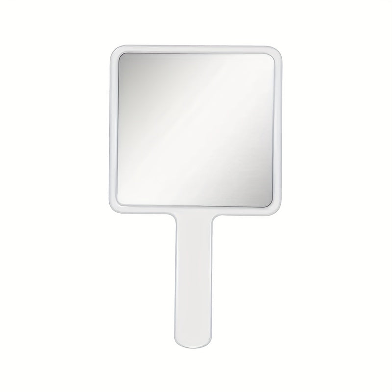 Handheld Makeup Vanity Mirror with Handle for Salon and Extensions