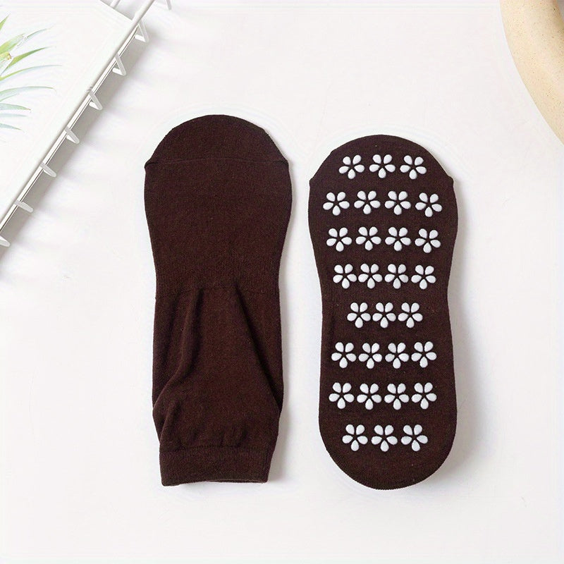 Non Slip Yoga Socks Low Cut Grip Socks For Pilates Yoga Barre Ballet