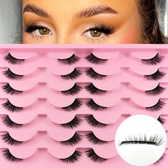 Natural Fluffy Faux Mink Lashes for Bold Look