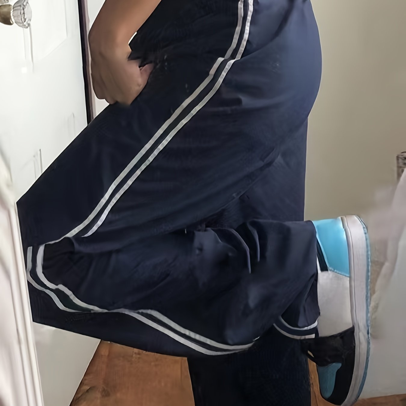 Side Wide Leg Pants Drawstring Baddie Clothes