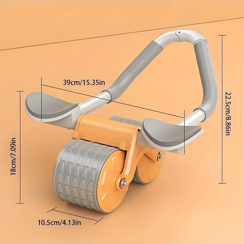 Automatic Rebound Abdominal Wheel With Elbow Support - Home Fitness Equipment
