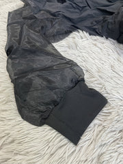 Solid Zip Up Irregular Jacket Running Long Sleeve Outerwear