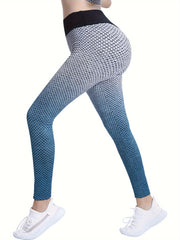 High Waist Gradient Fitness Leggings