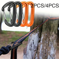 4pcs Outdoor Carabiner Safety Hook for Camping Hiking Gym