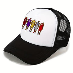 Unisex Adjustable Baseball Cap with Embroidery for Outdoor Sport