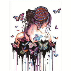 Butterfly Pattern Diamond Painting Kit for Home Decor