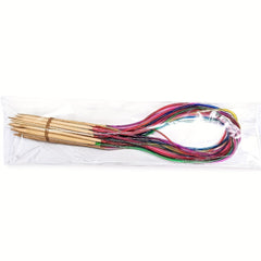 18pcs Bamboo Ring Knitting Tool Set Sweater Needle Bleaching Tube