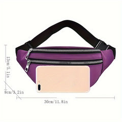 Sports Waist Bag Waterproof Mobile Phone Storage Fanny Pack
