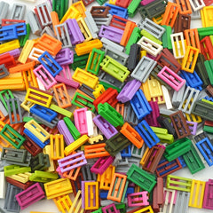 150pcs 1x2 Thin Building Blocks Sewer Cover DIY Brick Acc