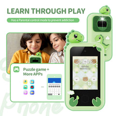 INOCTI Kids Smart Phone for Girls Educational Toy, Christmas Birthday Gift