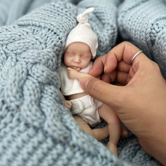 6-Inch Lifelike Silicone Mini Reborn Kids Doll
