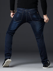 Men's Slim Fit Business Casual Stretch Jeans