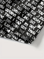 Poker Pattern Men's T shirt Hip hop Style Tees For Summer