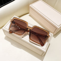Square Oversized Sunglasses Stylish Classic Sunshade Driving Eyewear