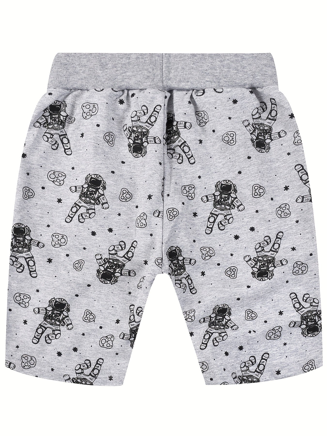 Boys Dinosaur Print Elastic Waist Casual Shorts Kids Summer Clothes