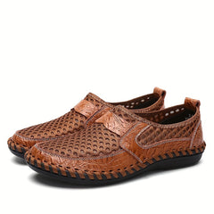 Men's Mesh Slip On Loafers - Outdoor Hiking Shoes