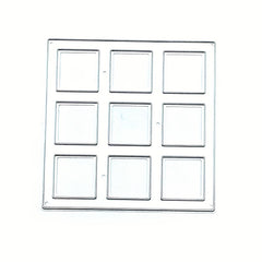 Metal Cutting Die Window Frame DIY Scrapbook Embossing Decorative Die