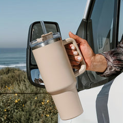 40oz Stainless Steel Water Bottle Leakproof Insulation Cup with Lid & Straw
