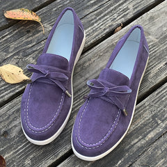 Women's Bow Decor Slip on Walking Shoes