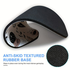 Round Mouse Pads Washable Fabrics Non Slip Rubber Base Computer Mouse Pads