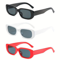 Y2K Square Sunglasses Beach Party Club UV400