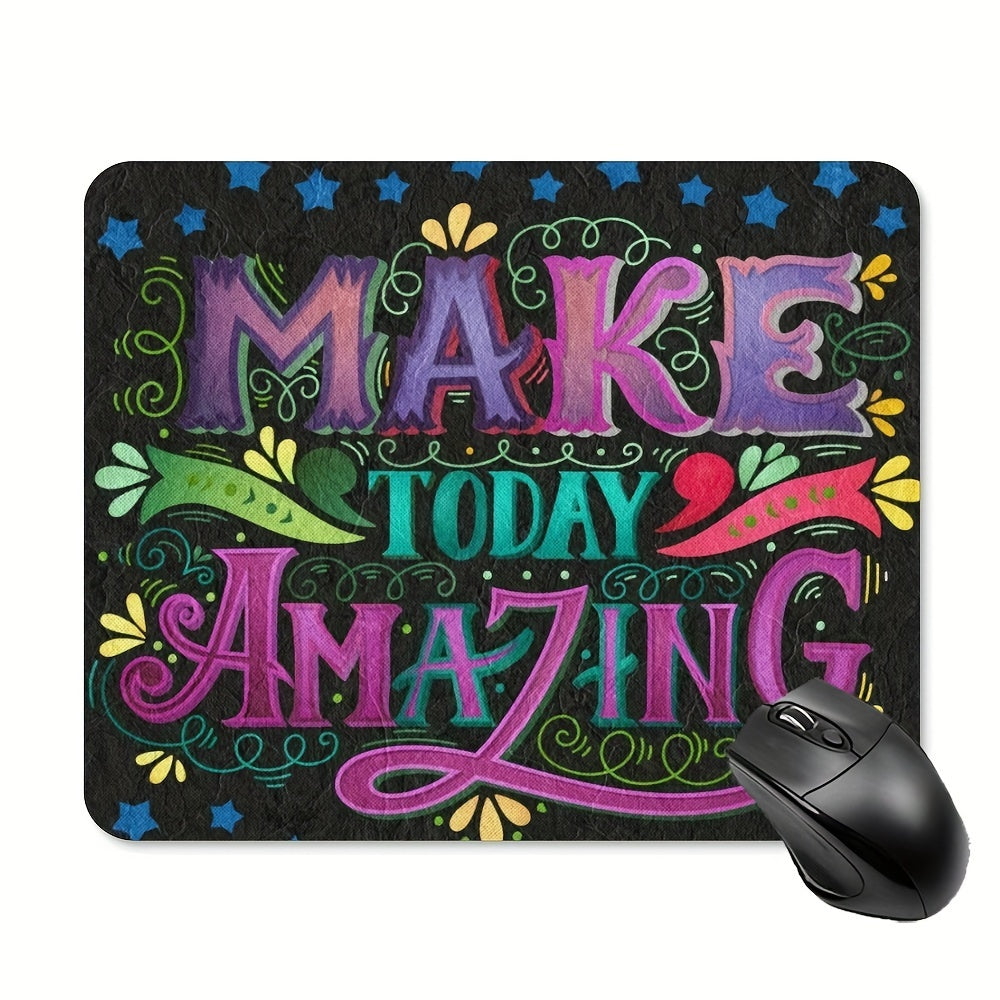 Gaming Mouse Pad Non-Slip Rubber Base Waterproof for Computer Laptop Office Home