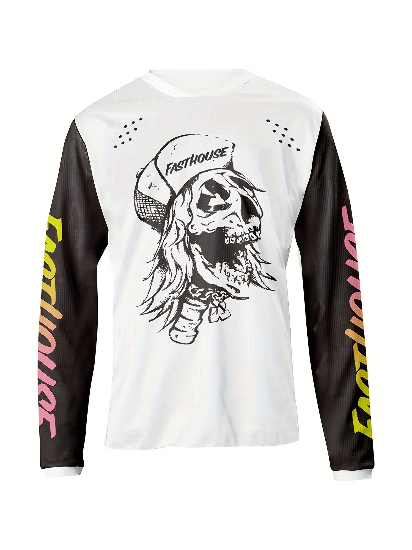Men's Fasthouse Cycling Jersey Quick Dry & Long Sleeves
