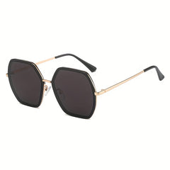 Large Metal Sunglasses Retro Anti Glare UV400
