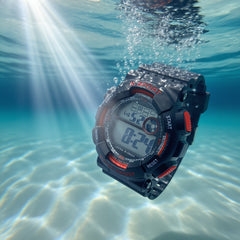 Youth Waterproof Sports Watch Timer Alarm Clock Luminous Dial