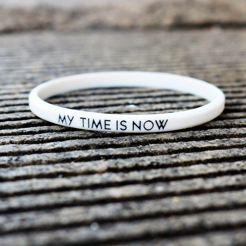 Inspirational Silicone Bracelet for Sports Teams