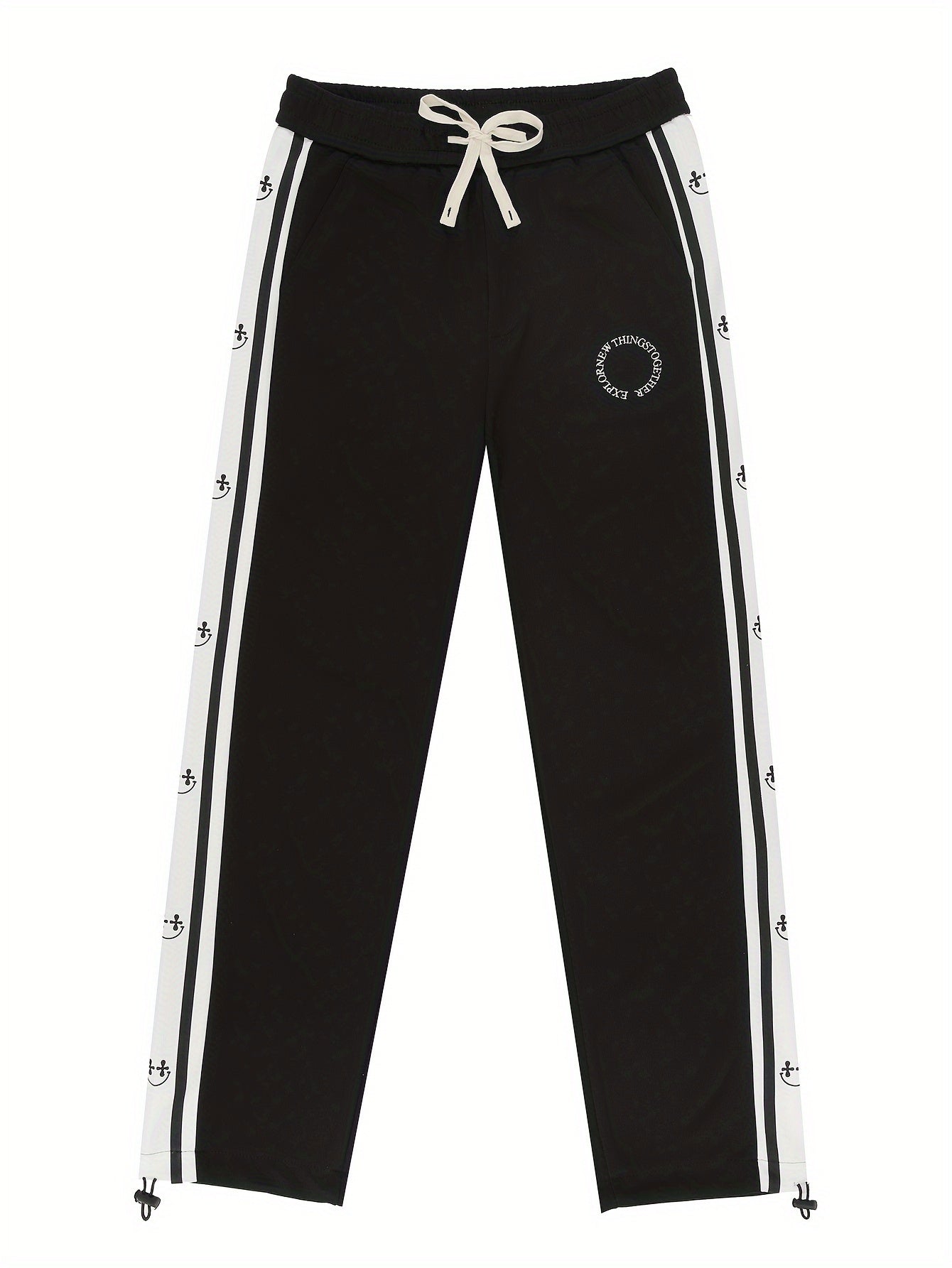 Men's Active Loose Pants With Pockets Outdoor Fitness Trousers