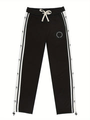 Men's Active Loose Pants With Pockets Outdoor Fitness Trousers