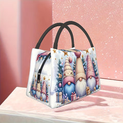 Winter Gnome Insulated Cooler Bag - Portable Thermal Lunch Tote