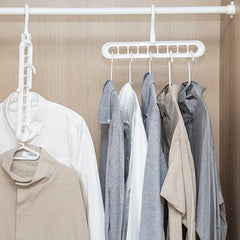 9 Hole Portable Travel Clothes Hanger