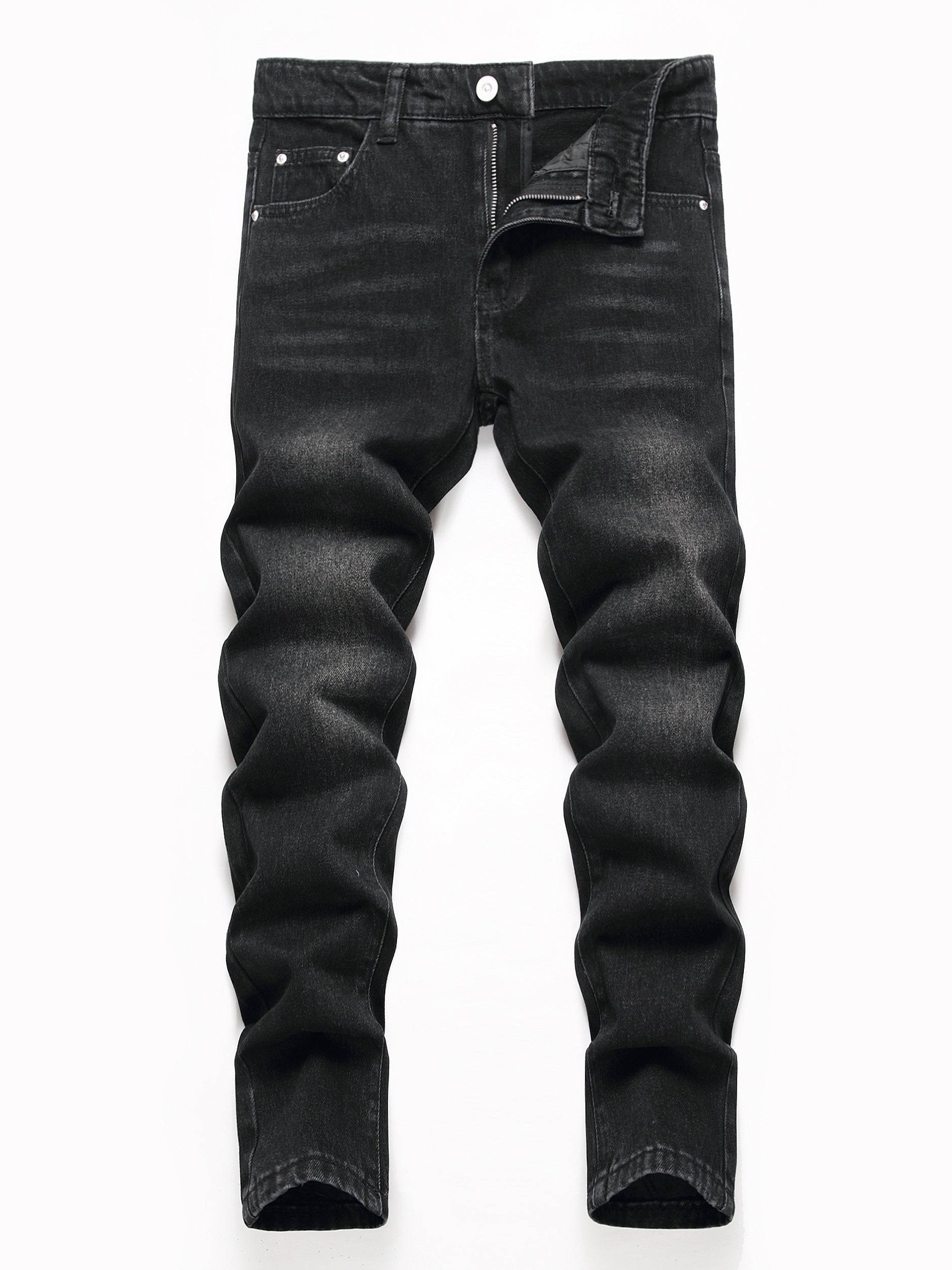 Boys Denim Straight Cut Jeans Spring Summer Autumn