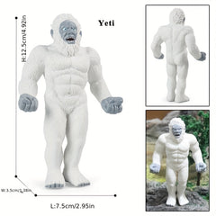Mythology Inspired Wild Monster Wolf Man Snowman Model Toy