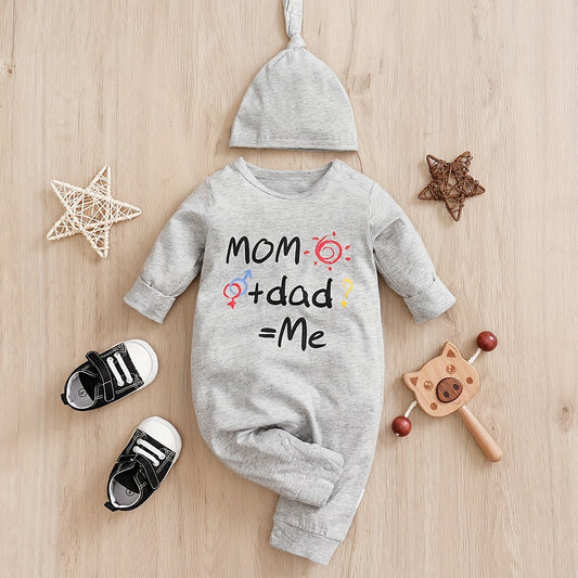 Family Matching Cotton Onesie Set with Hat