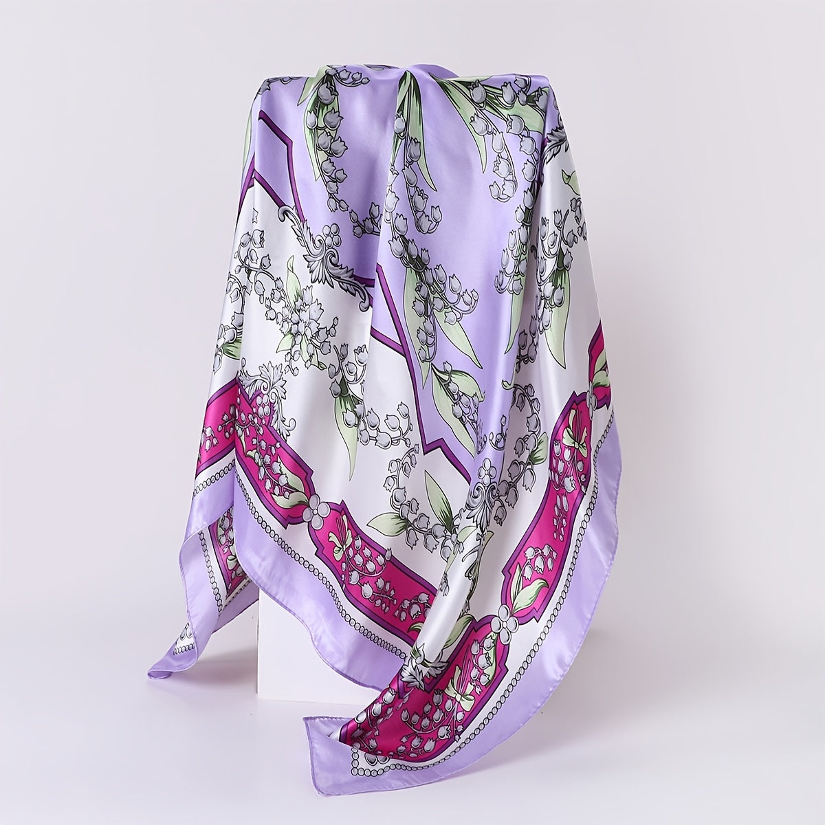 Boho Floral Print Headband Bags Decorative Casual Bandana