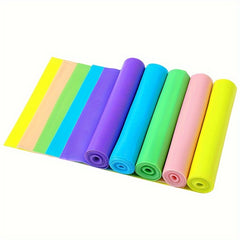 Solid Yoga Resistance Band for Fitness Stretching Rope