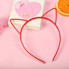 Kids Cat Ears Hair Hoop Party Decor DIY Props