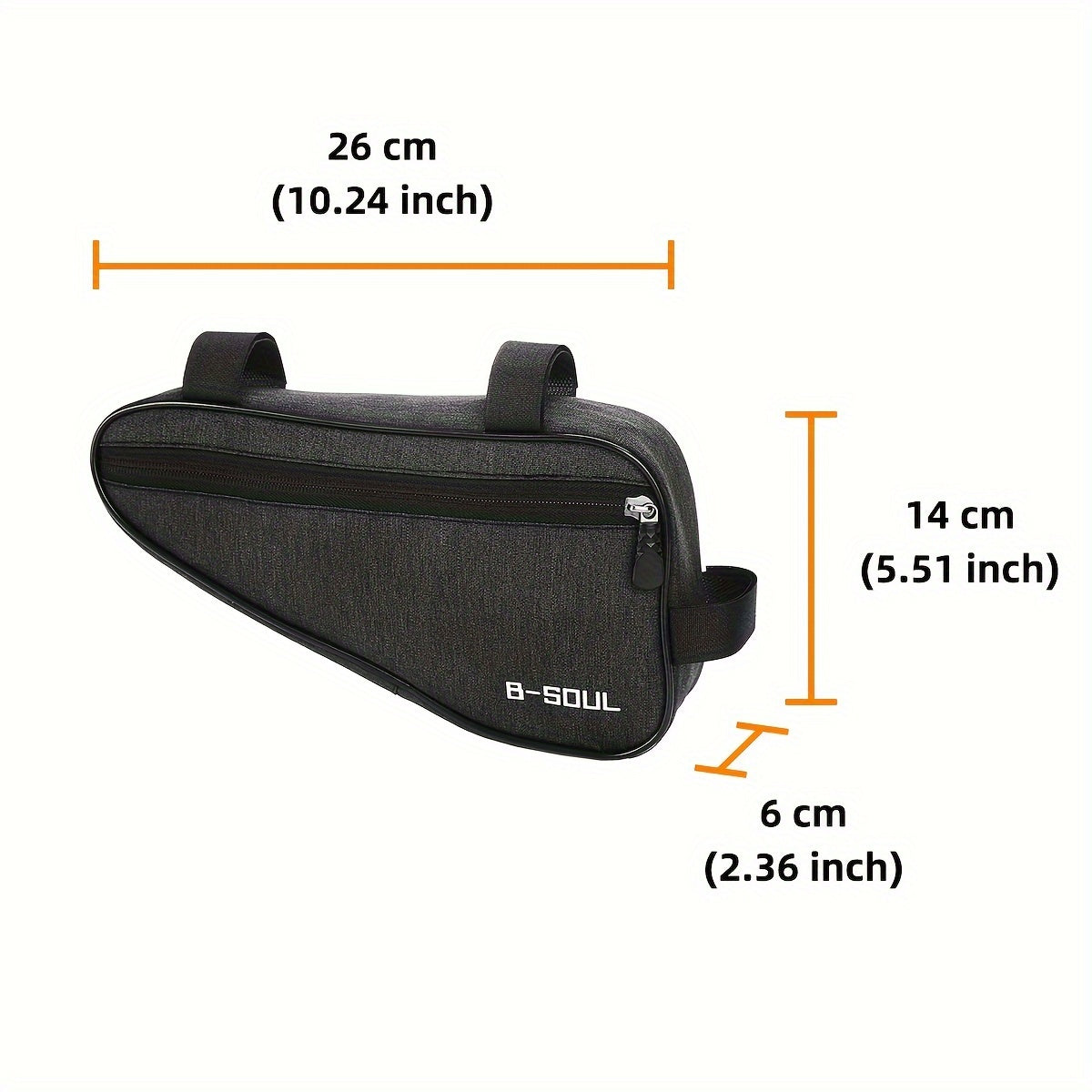 Triangle Bag for Bicycle Motorcycle Beam Bag