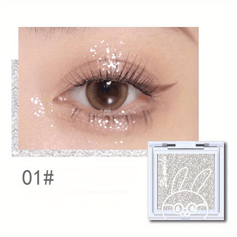 Monochrome Eyeshadow Powder Glitter Highlighter Sequins