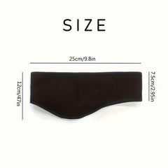 Winter Ear Muffs Headband Fleece Sports Headband for Men and Women