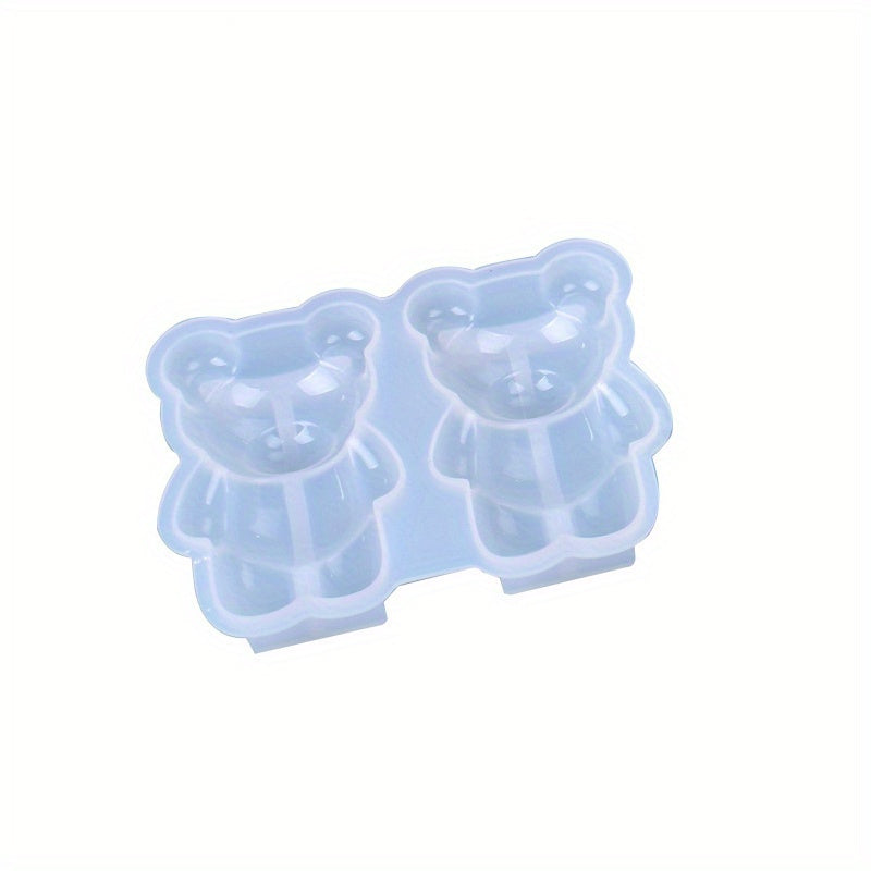3D Bear Silicone Molds Chocolate Candy Cake Jelly Baking Mould